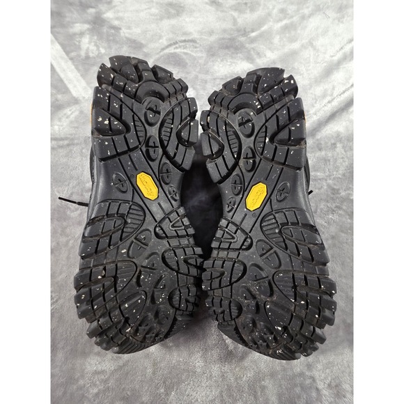 Merrell Men's Moab 3 Smooth GTX Vibram Black Outdoors Hiking Shoe J036361  8.5 - Picture 8 of 8